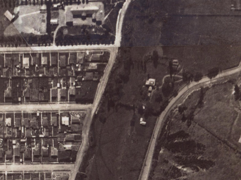 40 Palatine Terrace from the air, 1925-1929