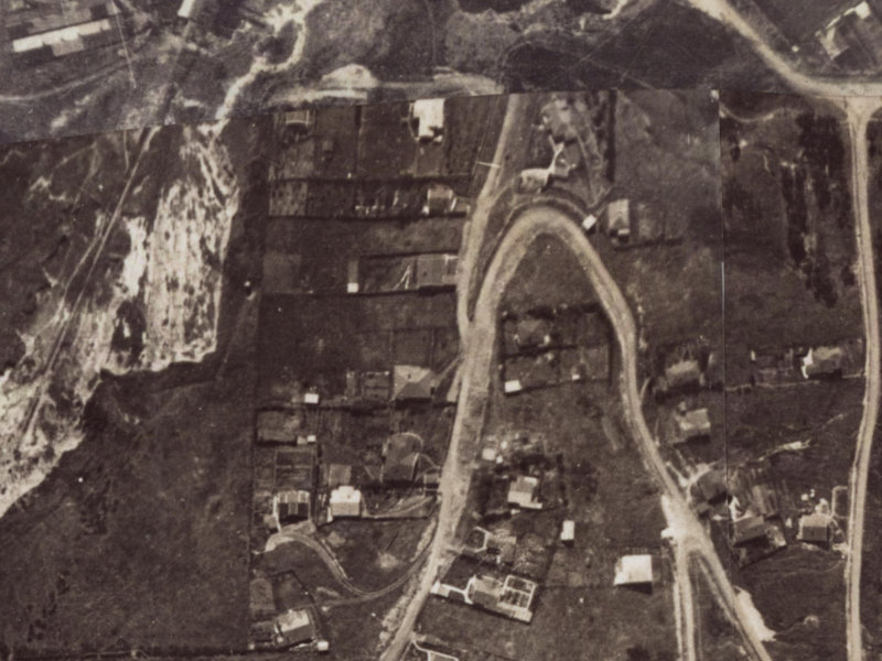 10 Huntsbury Avenue from the air, 1925-1929