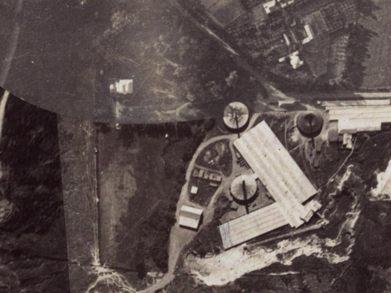 7-9 Alderson Avenue from the air, 1925-1929