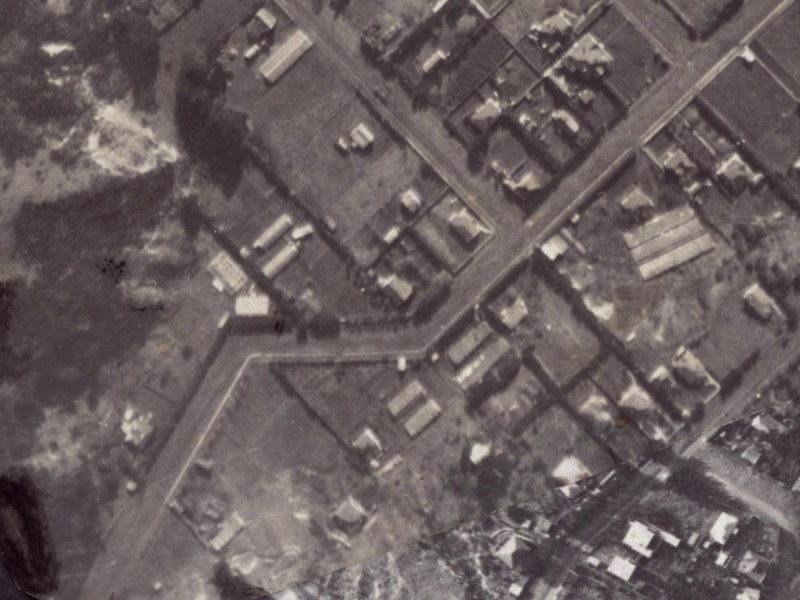 Augusta Street from the air, 1925-1929