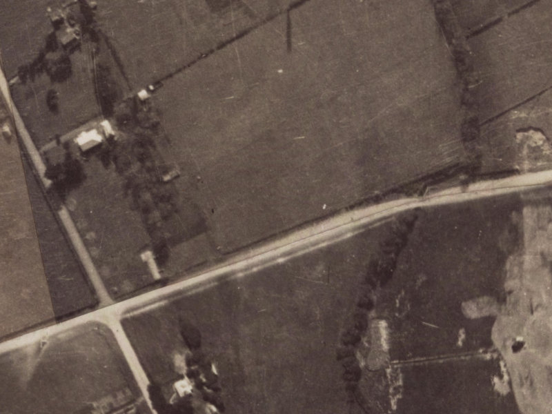 2–8 Pablo Place from the air, 1925-1929