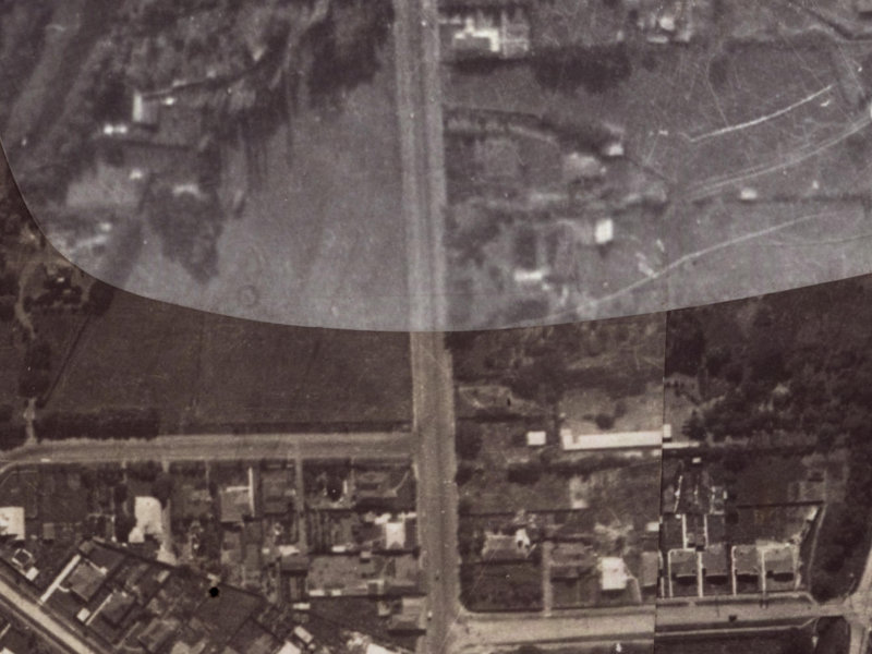 38 Colombo Street from the air, 1925-1929