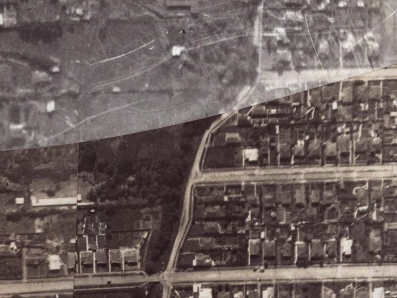 113 Waimea Terrace from the air, 1925-1929