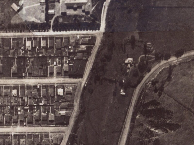 34 Palatine Terrace from the air, 1925-1929