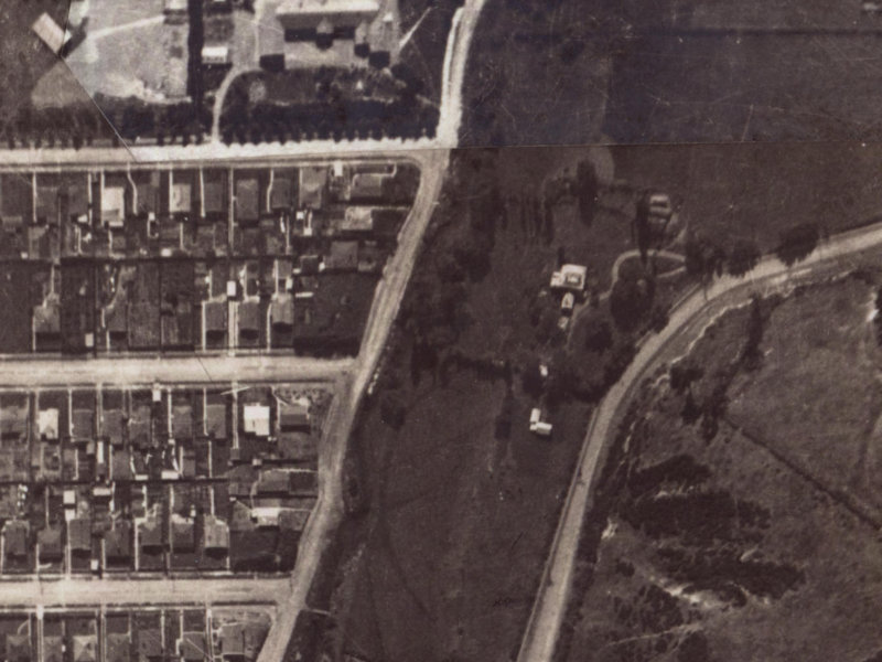 38 Palatine Terrace from the air, 1925-1929