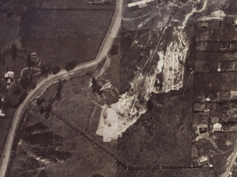 33 Parklands Drive from the air, 1925-1929