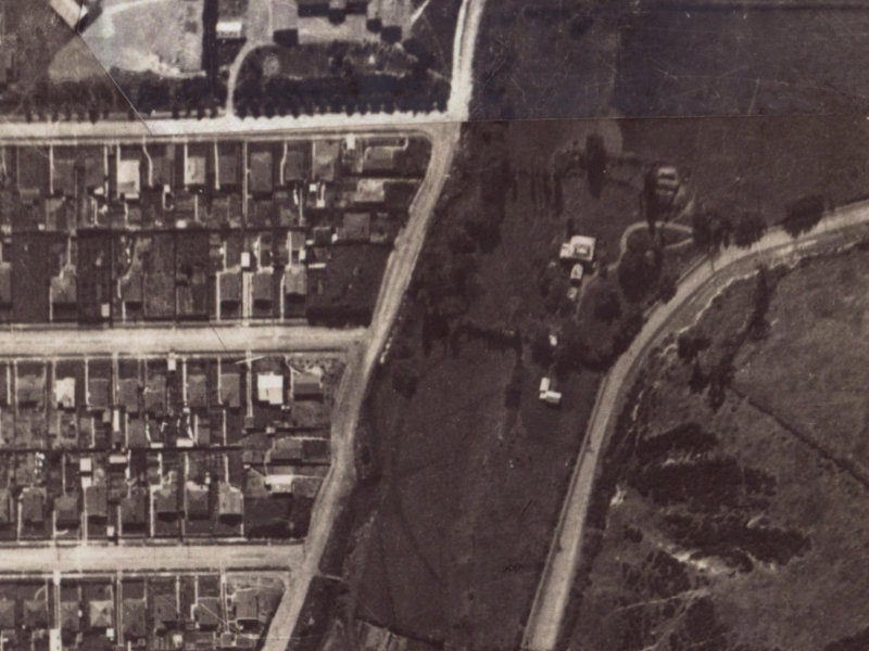 32 Palatine Terrace from the air, 1925-1929