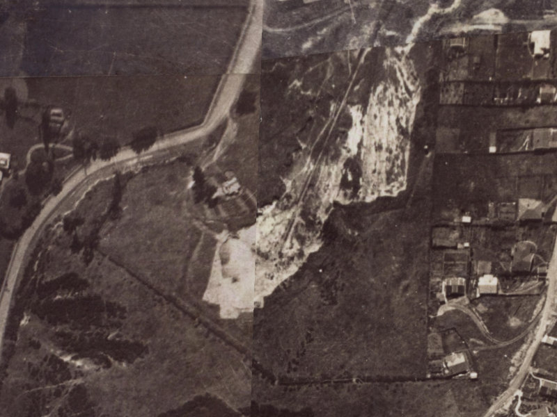 Parklands Drive from the air, 1925-1929