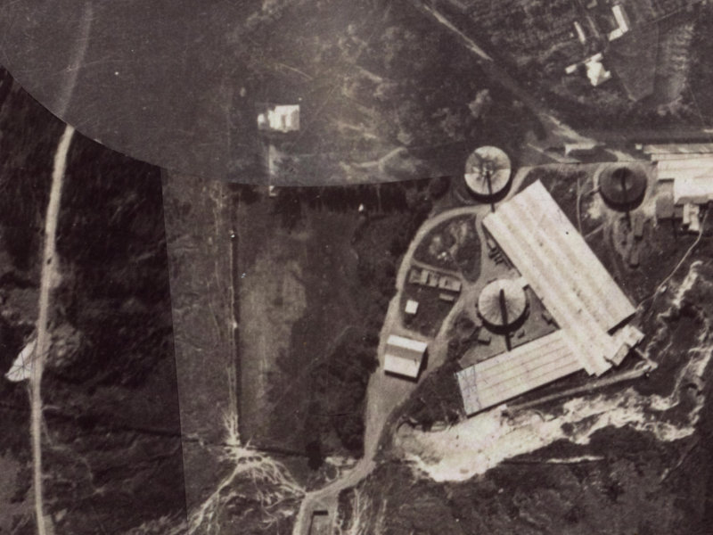 8 Alderson Avenue from the air, 1925-1929