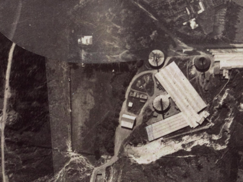 13 Alderson Avenue from the air, 1925-1929