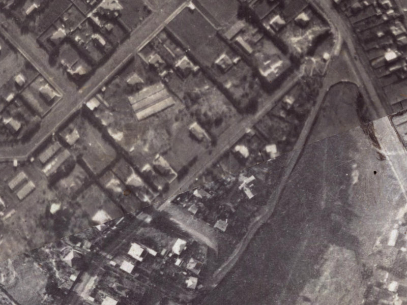 28 Moncks Spur Road from the air, 1925-1929