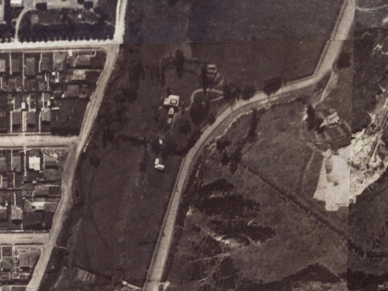 133 Centaurus Road from the air, 1925-1929