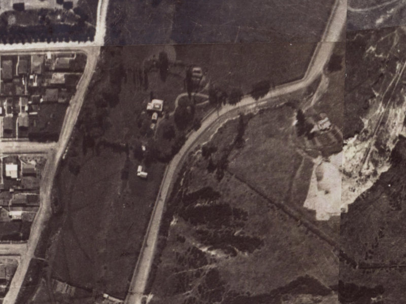 38-026 Parklands Drive from the air, 1925-1929