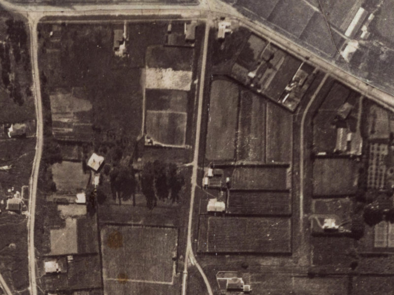 10 Albert Terrace from the air, 1925-1929
