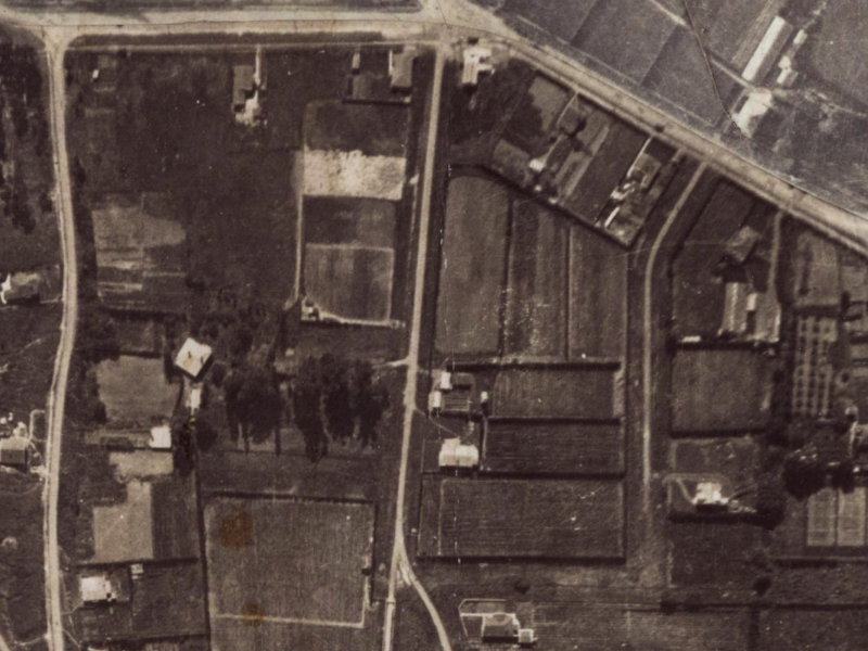 9 Albert Terrace from the air, 1925-1929