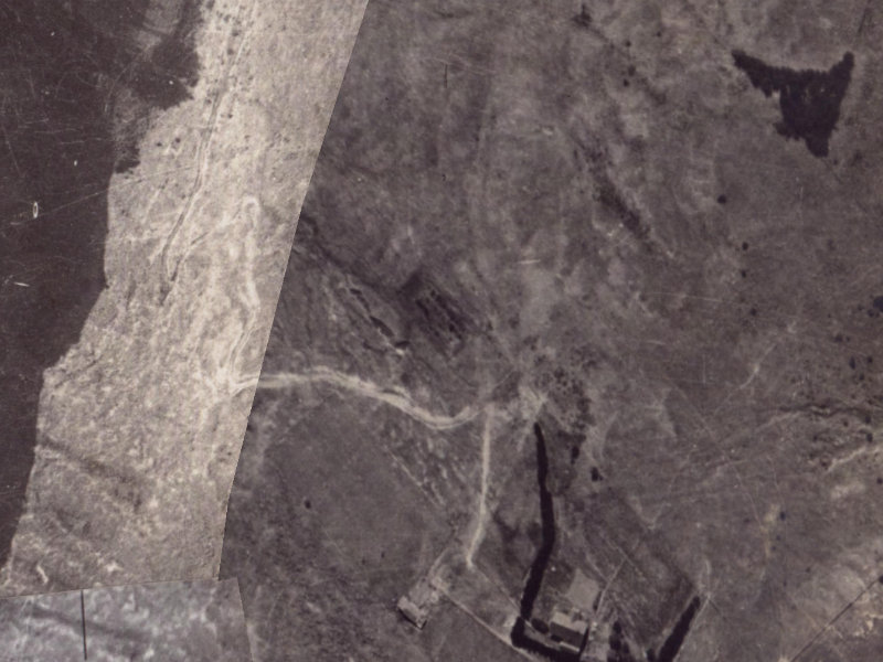Glenstrae Road from the air, 1925-1929