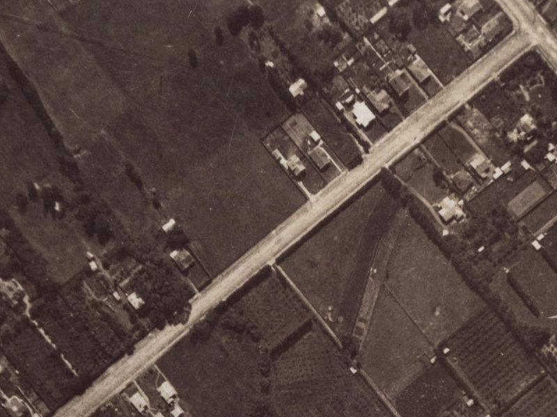 129 Rose Street from the air, 1925-1929