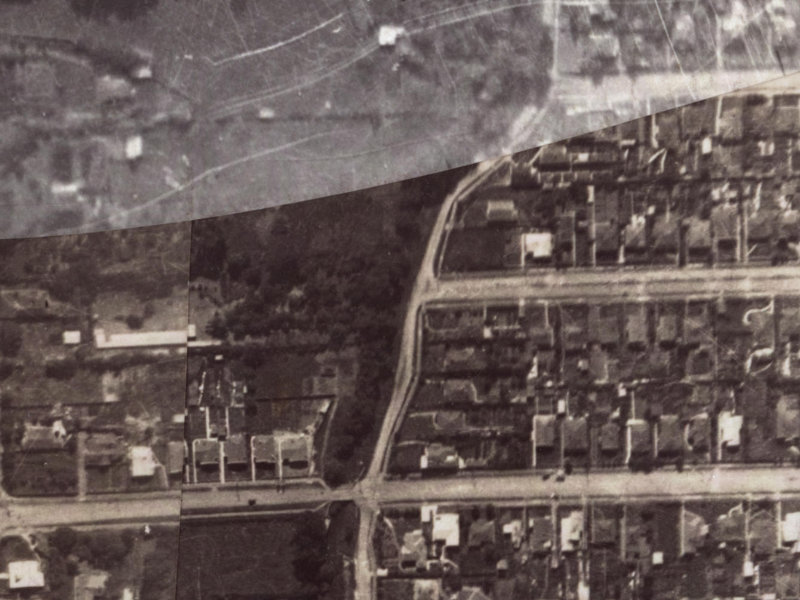 115 Waimea Terrace from the air, 1925-1929