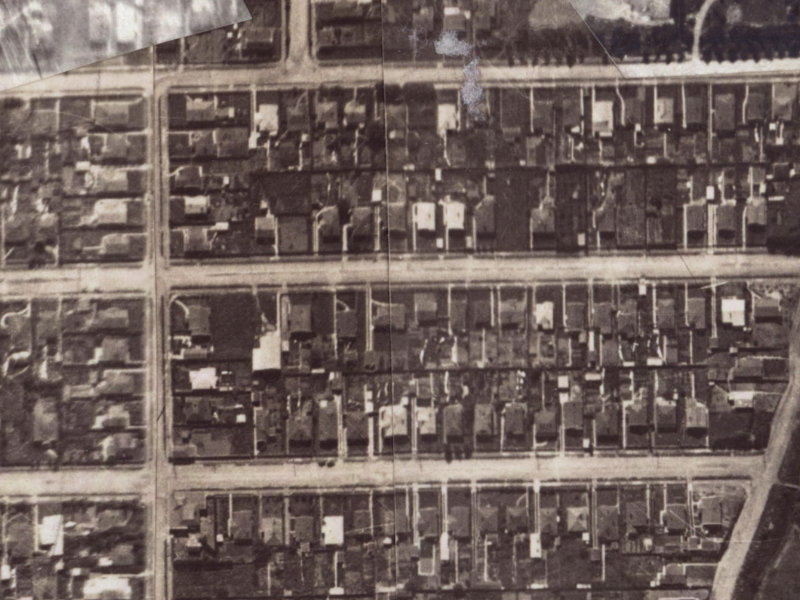 66B Martin Avenue from the air, 1925-1929