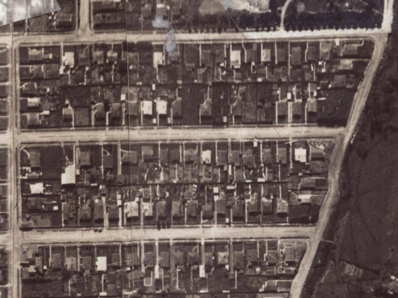 80 Martin Avenue from the air, 1925-1929