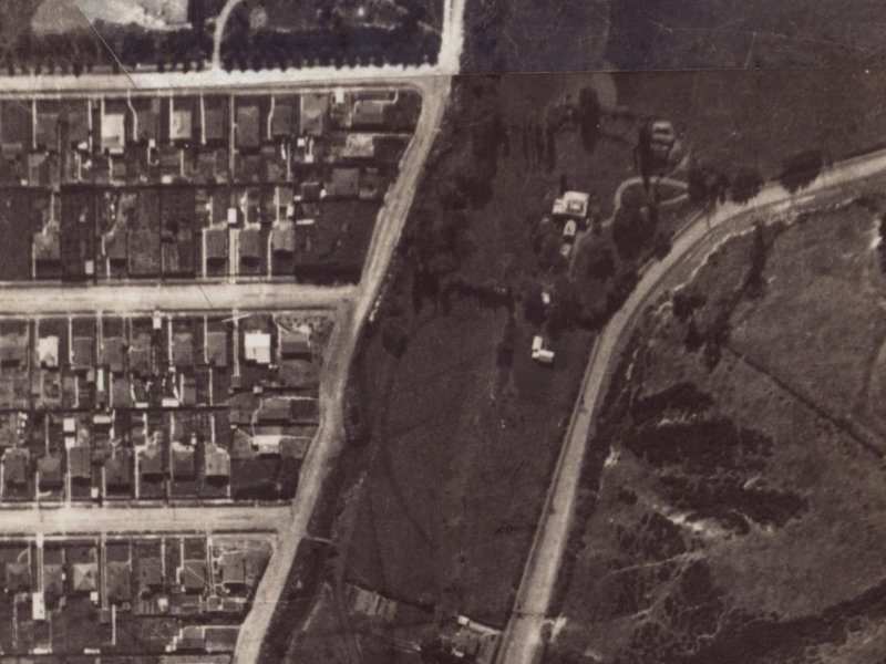 30 Palatine Terrace from the air, 1925-1929