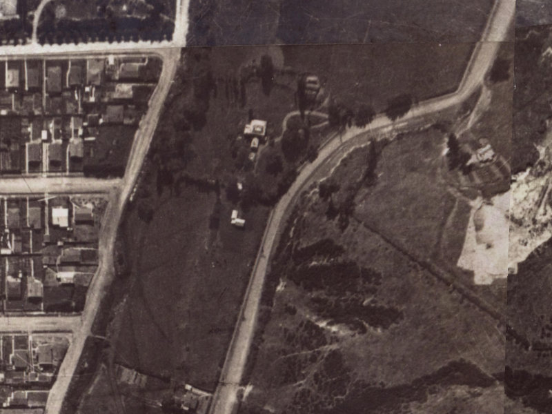 131 Centaurus Road from the air, 1925-1929