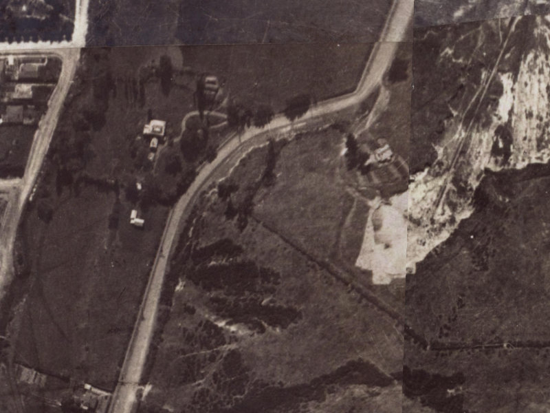 36 Parklands Drive from the air, 1925-1929