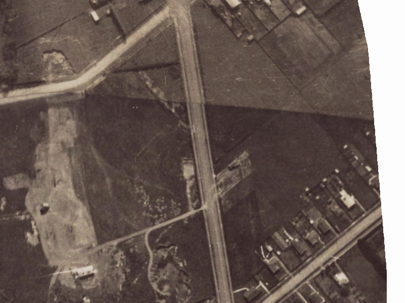 9 Glue Place from the air, 1925-1929