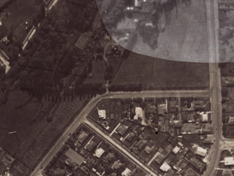 14 Thorrington Road from the air, 1925-1929