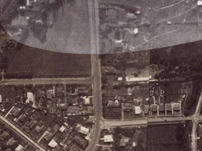 36B Colombo Street from the air, 1925-1929