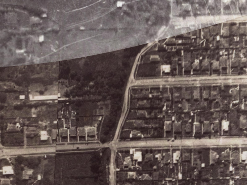 118 Waimea Terrace from the air, 1925-1929