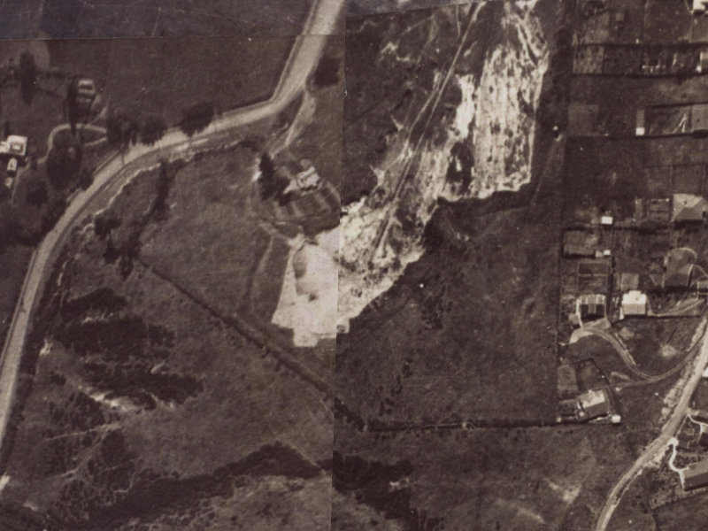 2E Conifer Place from the air, 1925-1929