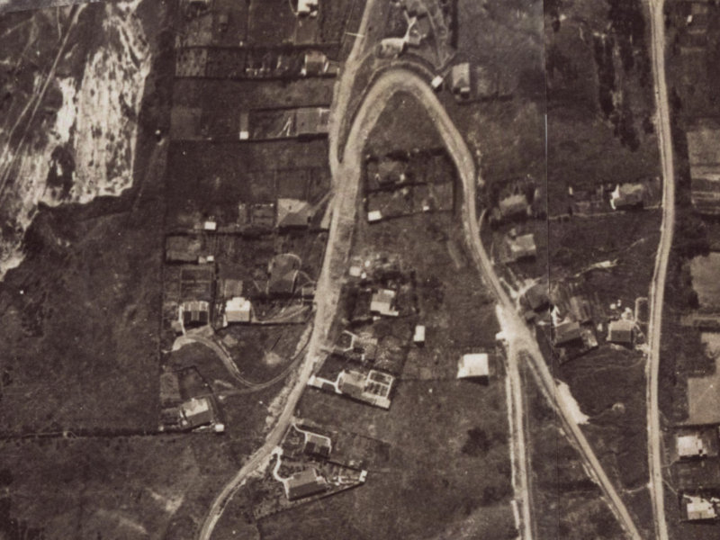 15 Huntsbury Avenue from the air, 1925-1929