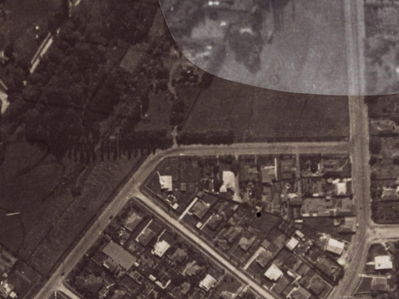 10A Thorrington Road from the air, 1925-1929
