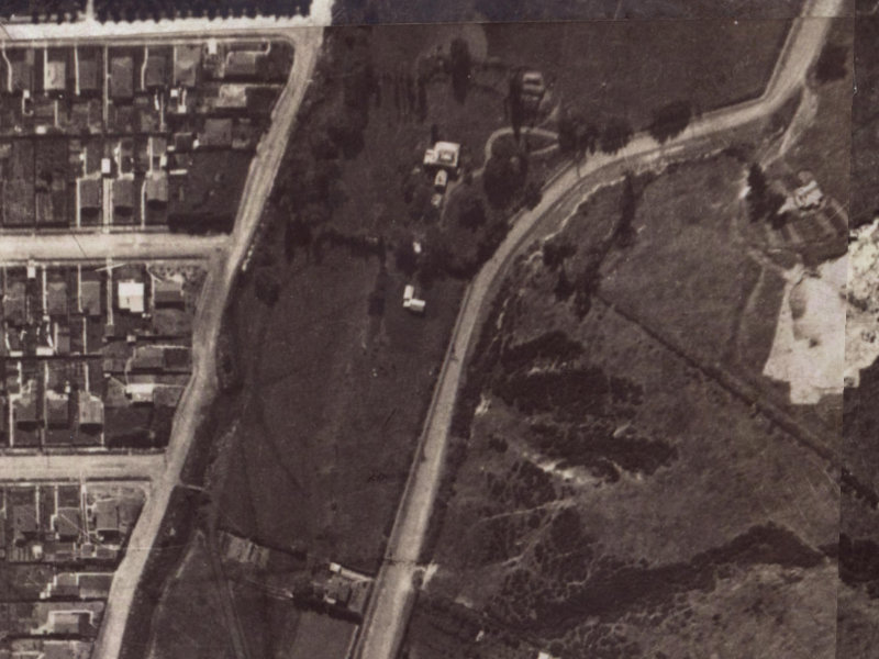 125 Centaurus Road from the air, 1925-1929