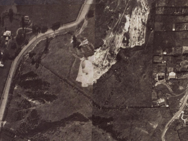 2B Conifer Place from the air, 1925-1929