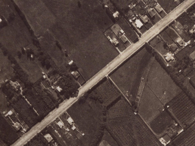 160B Rose Street from the air, 1925-1929
