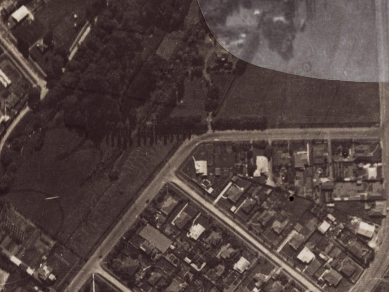 13 Thorrington Road from the air, 1925-1929