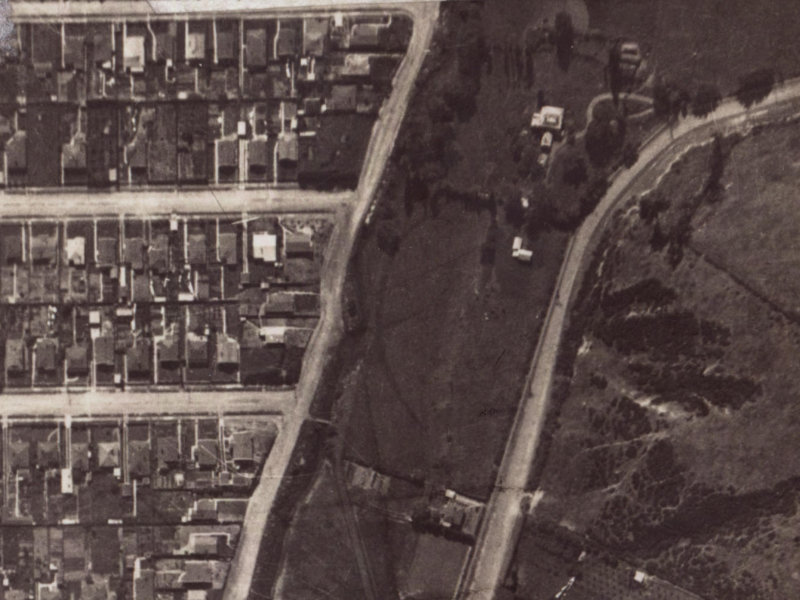 26 Palatine Terrace from the air, 1925-1929