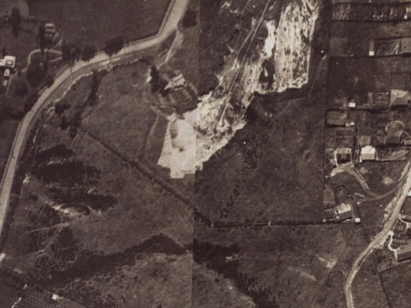 11 Conifer Place from the air, 1925-1929