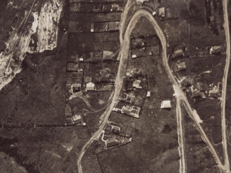 20 Huntsbury Avenue from the air, 1925-1929