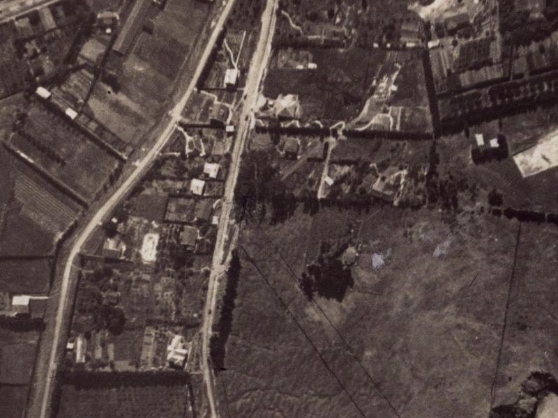 Montgomery Terrace from the air, 1925-1929