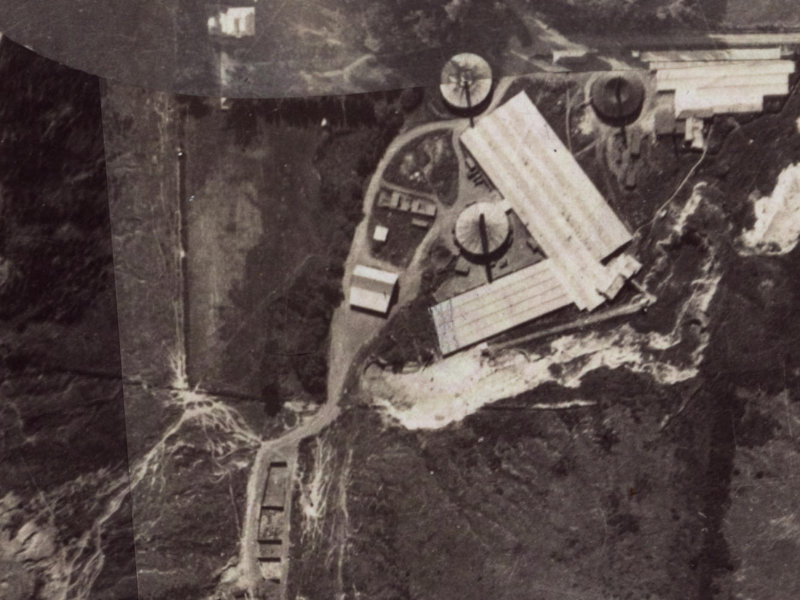 Alderson Avenue from the air, 1925-1929