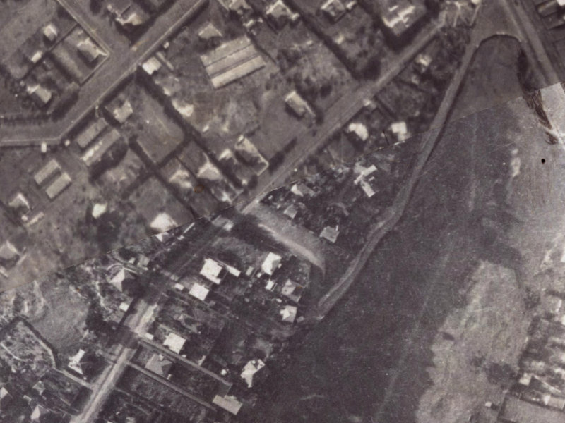 22 Cave Terrace from the air, 1925-1929