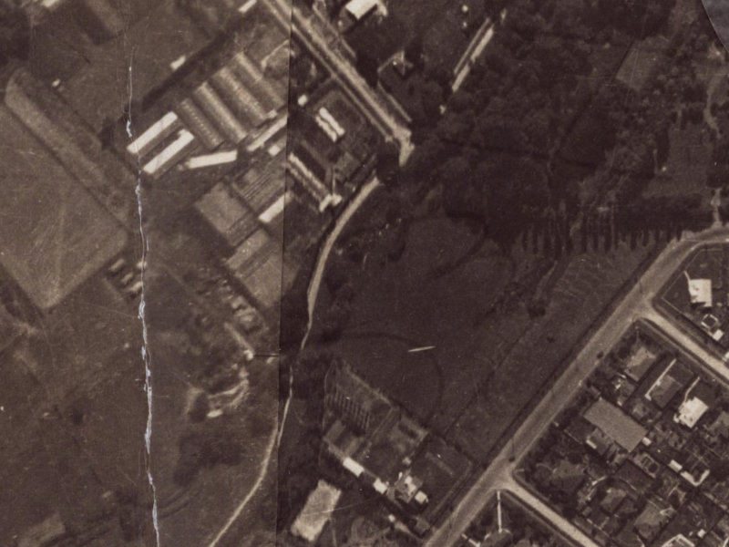 Thorrington Road from the air, 1925-1929