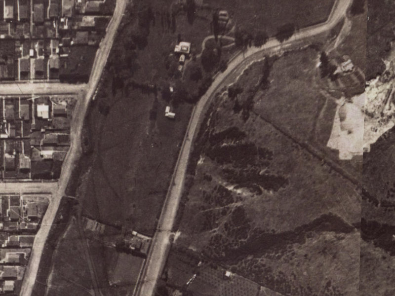 130 Centaurus Road from the air, 1925-1929