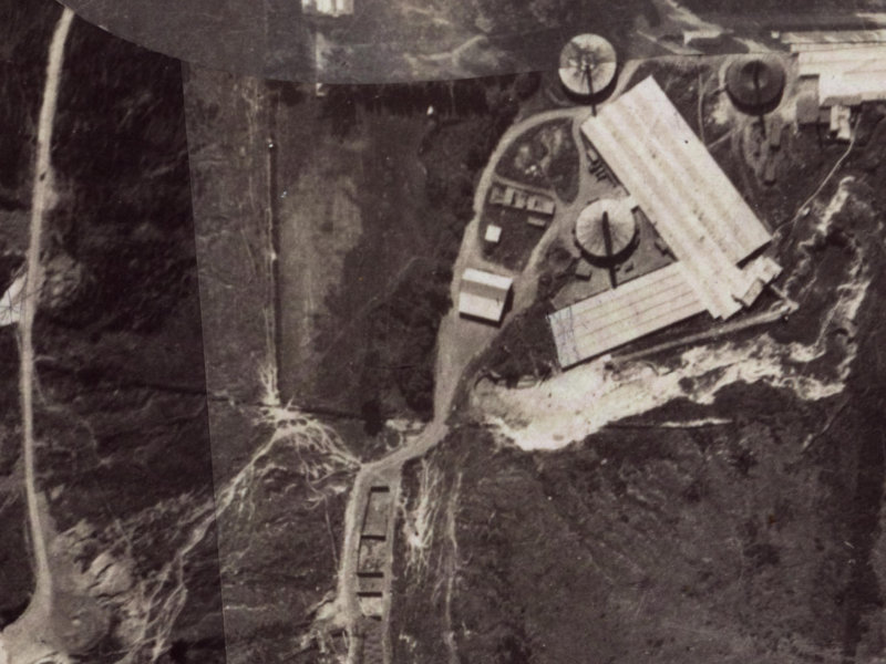 19 Alderson Avenue from the air, 1925-1929