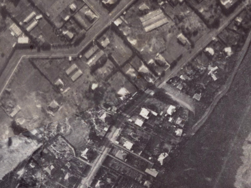 44 Moncks Spur Road from the air, 1925-1929