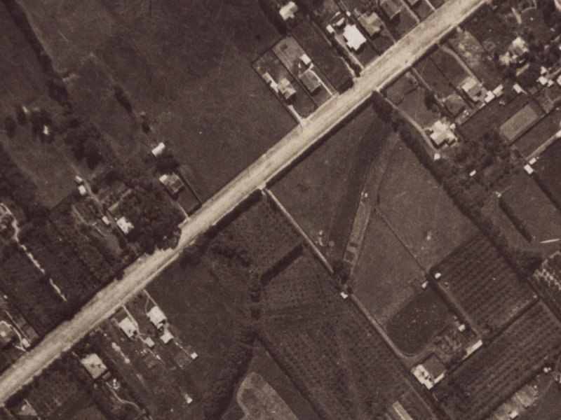 164 Rose Street from the air, 1925-1929