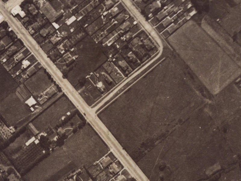 Moana Street from the air, 1925-1929